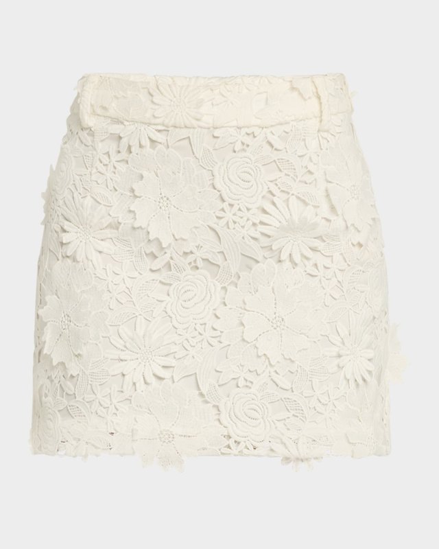 Freddie Lace Mini Skirt